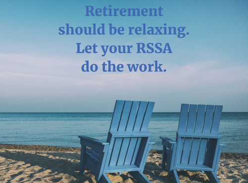 two beach chairs on beach